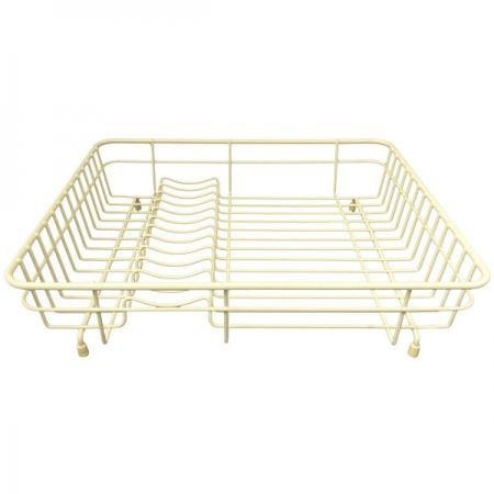 Cream Delfinware Medium Dish Drainer
