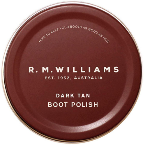 Dark Tan R.M. Williams Stockmans Boot Polish