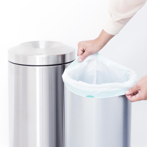 Brabantia Flame Guard Waste Paper Bin Interior