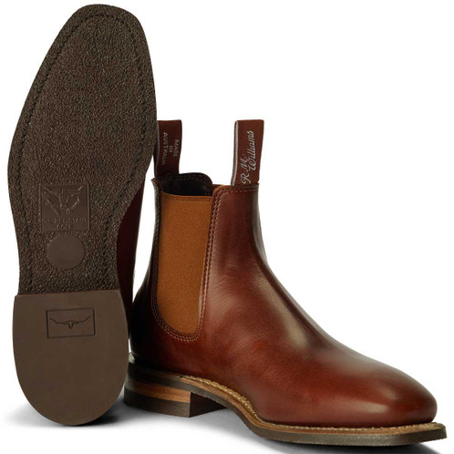 Mid Brown/Saddle RM Williams Comfort Craftsman pair