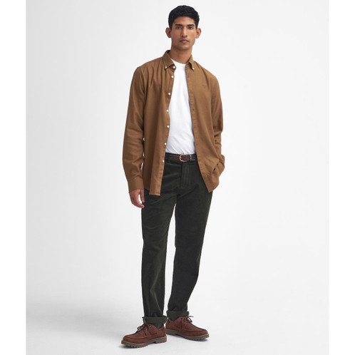 Forest Barbour Mens Stretch Cord Tailored Fit Trouser