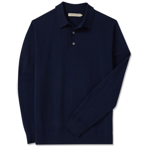 Navy R.M. Williams Mens Errol Polo