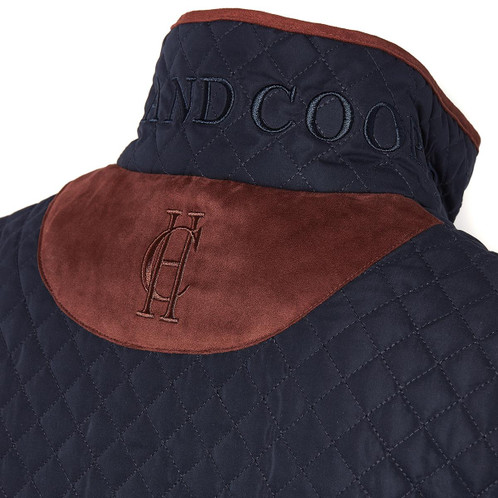 Navy Holland Cooper Womens Cambridge Gilet Rear