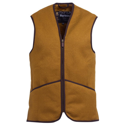 Brown Barbour Warm Pile Waistcoat Zip-In Liner