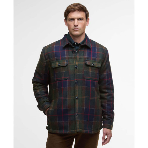 Classic Tartan Barbour Willberry Overshirt Front