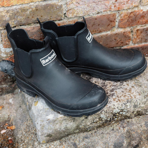 Black Barbour Womens Nimbus Chelsea Welly Lifestyle
