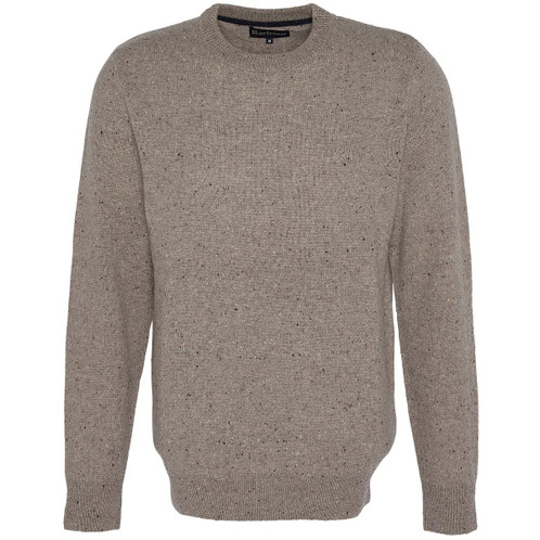 Sandstone Barbour Mens Tainsbury Crew Neck Sweater