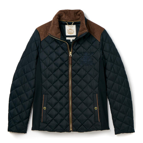 Navy Joules Womens Braemar Luxe Jacket