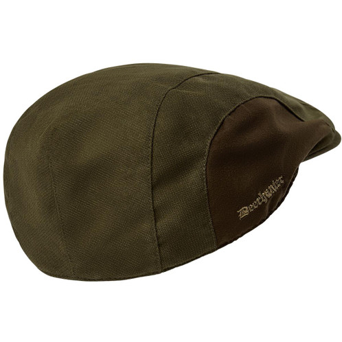 Tarmac Green Deerhunter Unisex Eagle Flat Cap Back