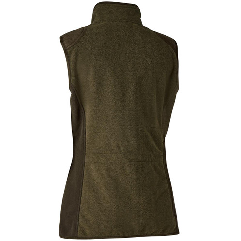 Graphite Green Deerhunter Womens Lady Pam Shooting Waistcoat Back