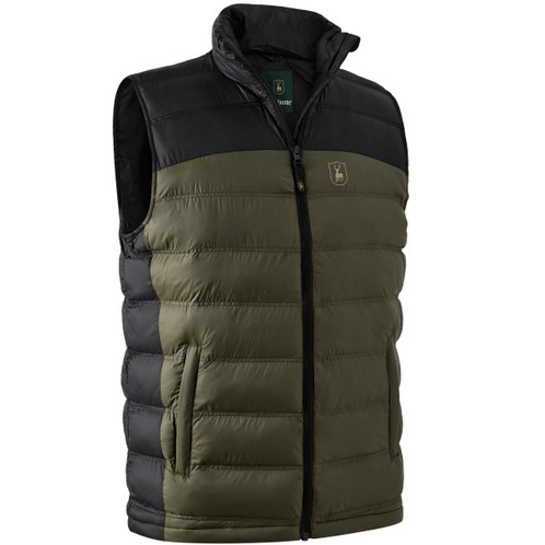 Rifle Green Deerhunter Mens Northward Padded Waistcoat