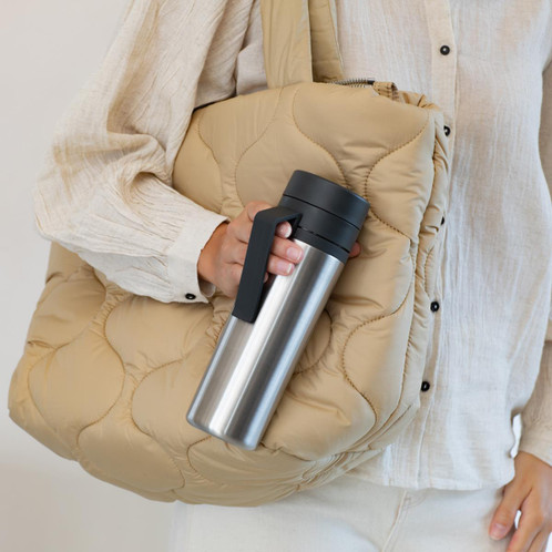 Dark Grey Brabantia Make & Take Insulated Flask Lifestyle