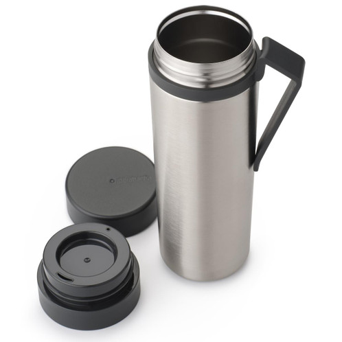 Dark Grey Brabantia Make & Take Insulated Flask Interior