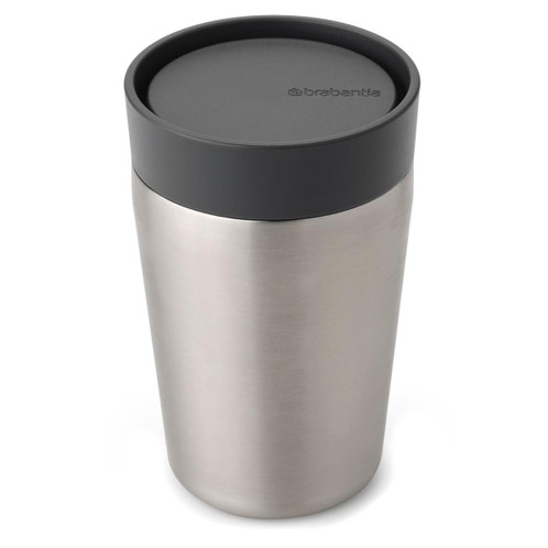 Dark Grey Brabantia Make & Take Insulated Cup Small