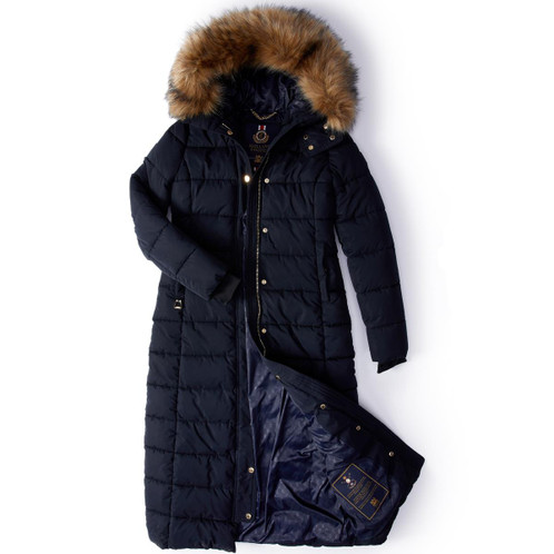 Ink Navy Holland Cooper Womens Stoneleigh Longline Coat