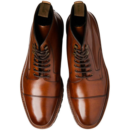 Loake Mens Aquarius Boot Cedar Above Shot