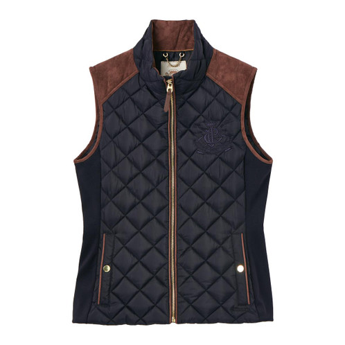 Navy Joules Womens Braemar Luxe Gilet