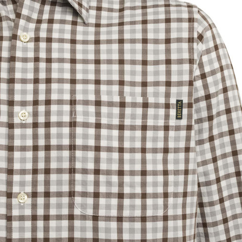 Grey Beretta Mens Bryggen Shirt Pocket