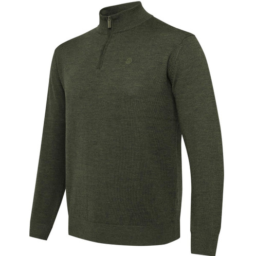 Beretta Mens Merino Half Zip Sweater