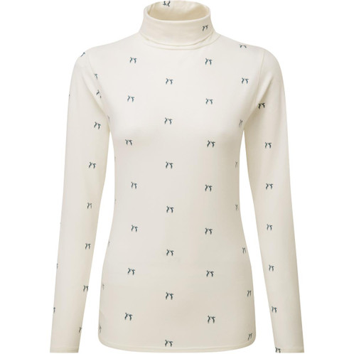 Vintage Navy Hare Schoffel Womens Malham Top