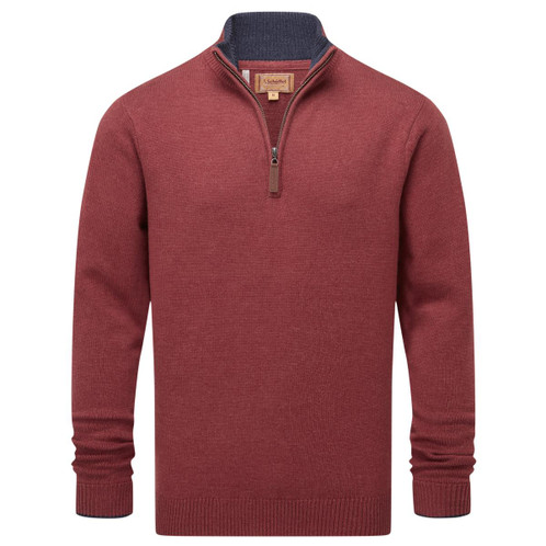 Redwood Schoffel Mens Blair 1/4 Zip Jumper