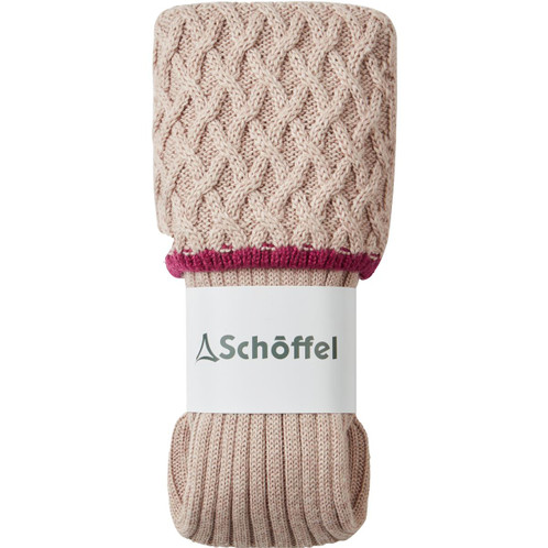 Oat Grey Schoffel Womens Teal Sock