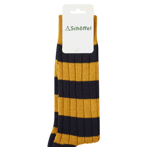 Mustard Schoffel Mens Hilton Rugby Sock