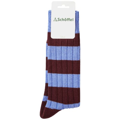Imperial Blue Schoffel Mens Hilton Rugby Sock