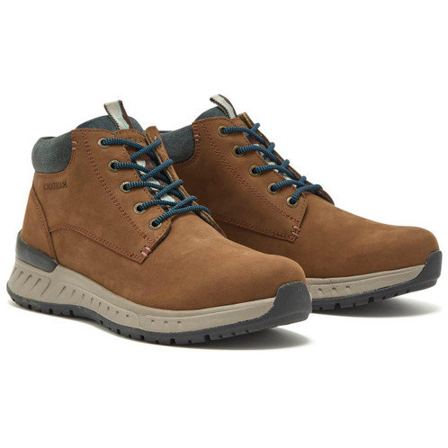 Tan Chatham Mens Bereleigh Chukka Boots Angle View