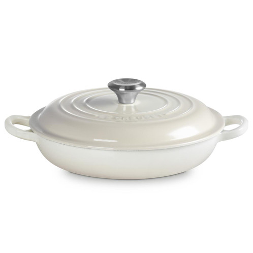 Le Creuset 22cm Cast Iron Shallow Casserole Dish