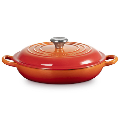 Le Creuset 22cm Cast Iron Shallow Casserole Dish