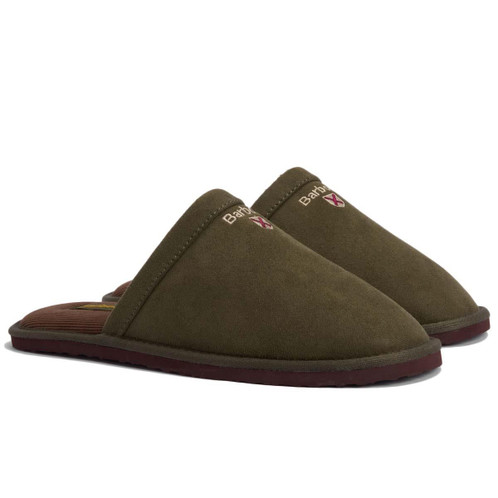 Olive Barbour Mens Everitt Mule Slipper
