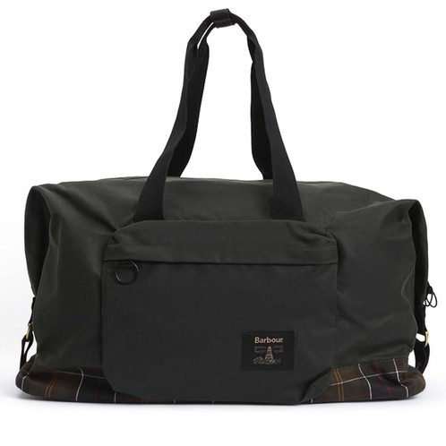 Sage/Classic Barbour Field Wax Holdall