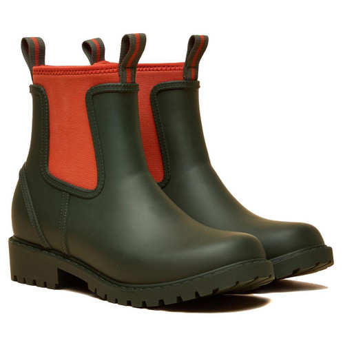 Green Joules Womens Oakfield Ankle Wellies