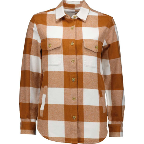 Rusty/White Swanndri Womens Rapaki Shacket