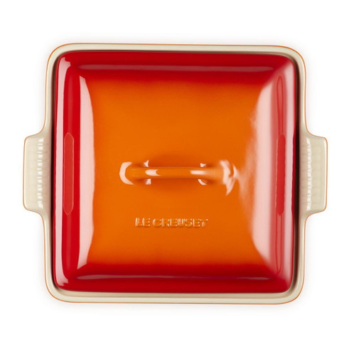 Le Creuset 23cm Stoneware Heritage Dish With Lid