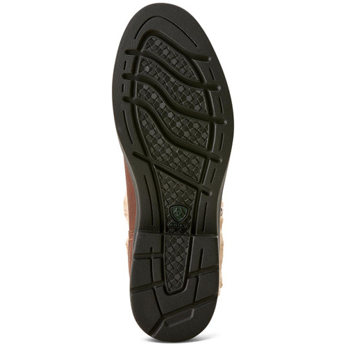 Dark Brown Ariat Womens Harper Sherpa Waterproof Boots Outsole