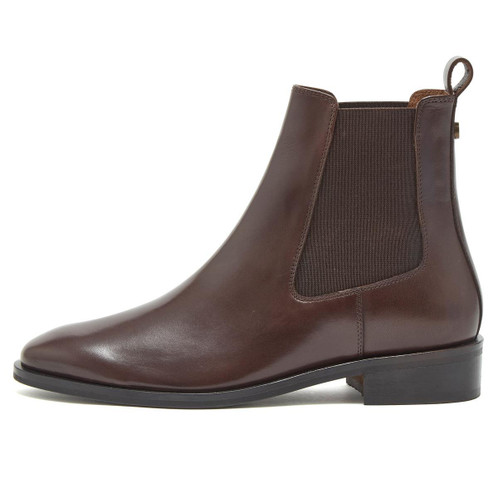 Dark Brown Chatham Womens Allerton Chelsea Boots Side View