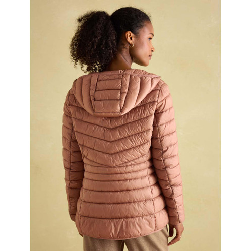 Pink Joules Womens Kenley Jacket On Model Rear