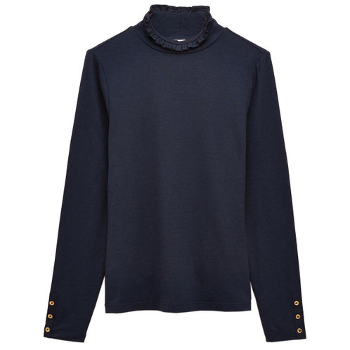 Navy Joules Womens Amy Long Sleeve Top