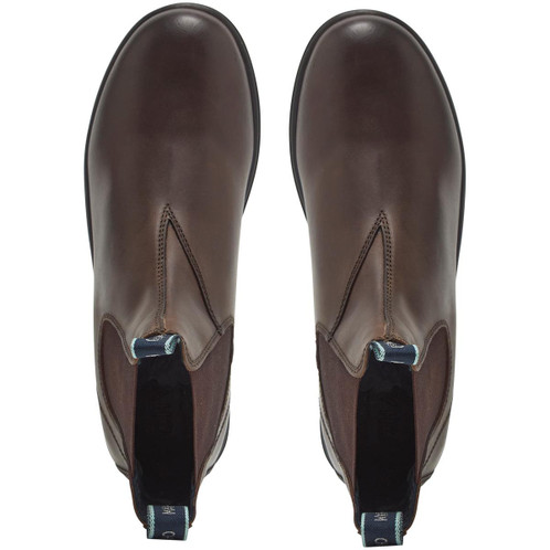 Dark Brown Chatham Womens Belsay Chelsea Boots Top View