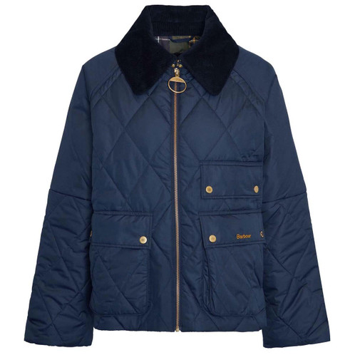 Navy/Classic Barbour Womens Milby Quilt Jacket