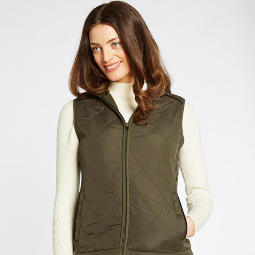 Olive Dubarry Womens Heywood Gilet On Model