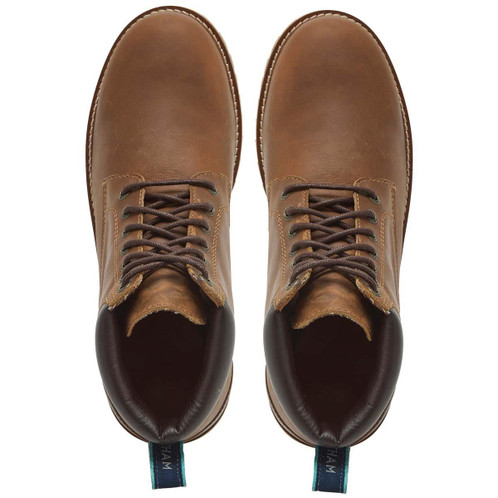 Walnut Chatham Mens Bleasdale Boots Top View