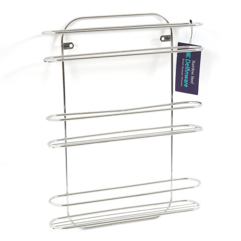 Stainless Steel Delfinware Spice Rack