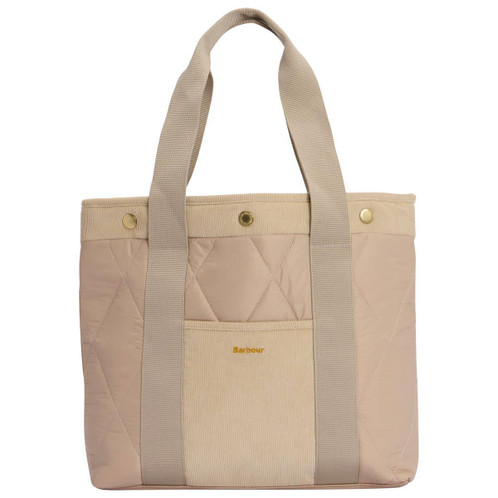 Light Sand Barbour Womens Healy Tote Bag