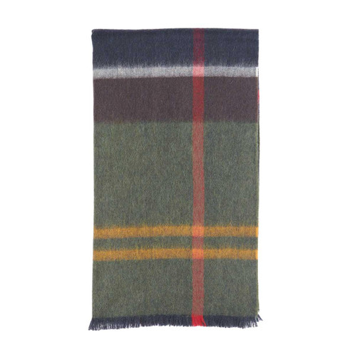 Classic Barbour Womens Rosefield Tartan Scarf