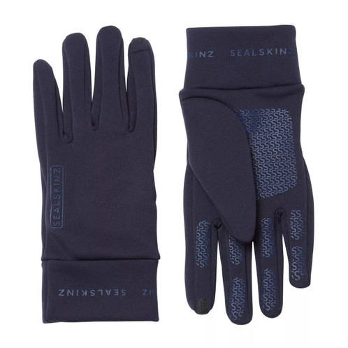 Navy Sealskinz Acle Water Repellent Nano Fleece Glove