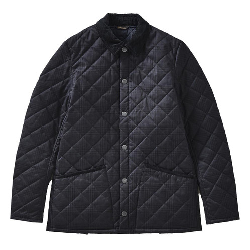 Barbour Mens Checked Heritage Liddesdale Quilted Jacket