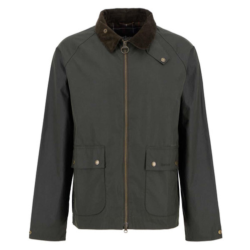 Fern Barbour Mens Short Bedale Wax Jacket